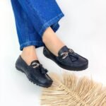 Mocasin Lolita Perla Negro