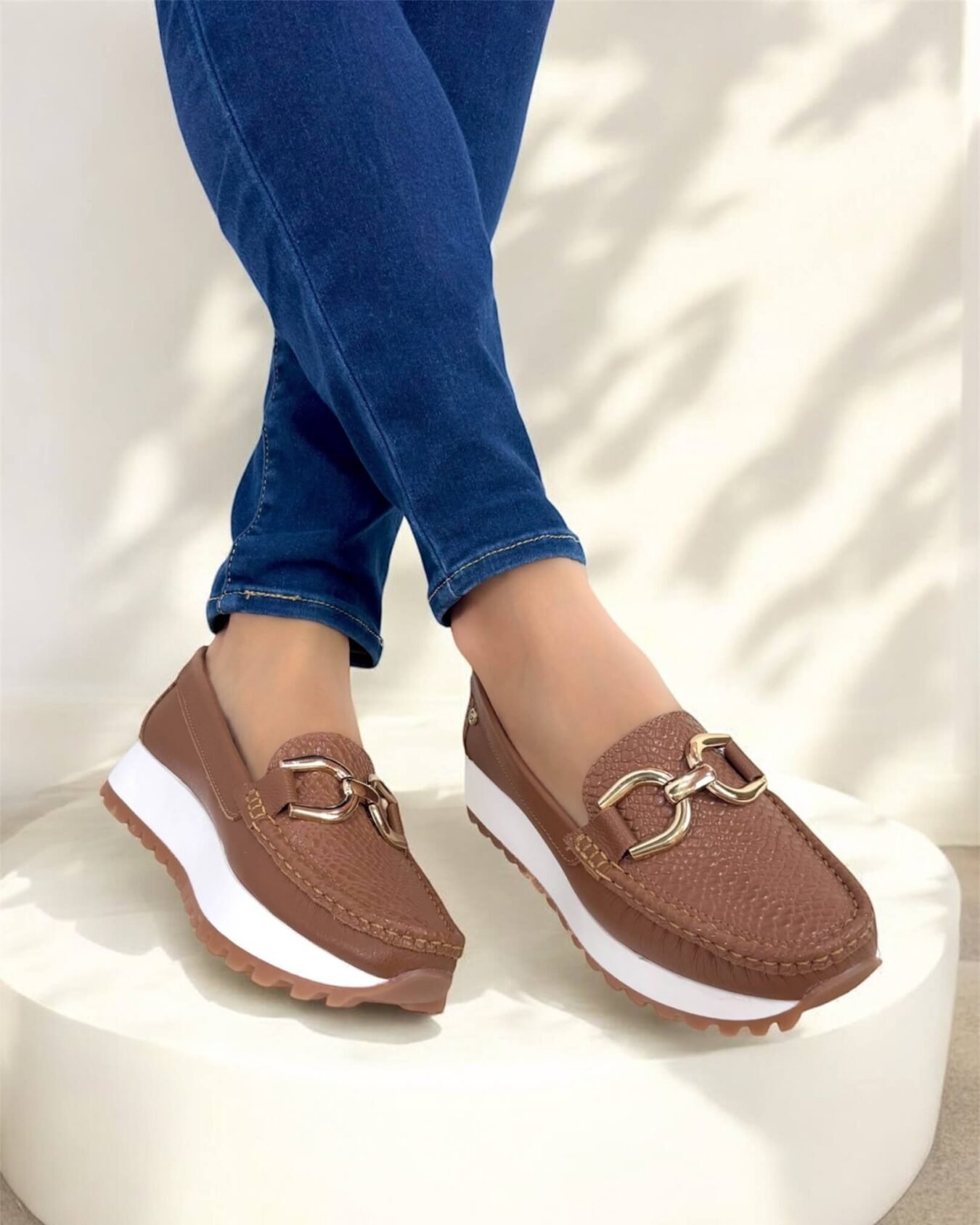 Mocasin Camila Café