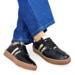 Deportivo Zoe Negro Print