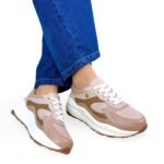 Deportivo Sara Tonos Taupe x Folia (Rosa)