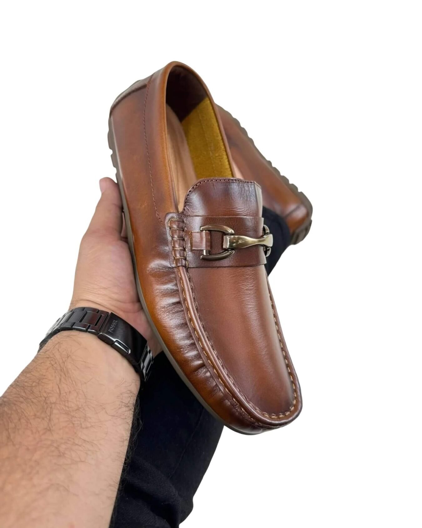 Mocasin Hombre Milan Miel