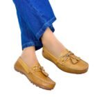 Mocasin Lolita Perla Mostaza