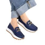 Mocasin Camila Azul