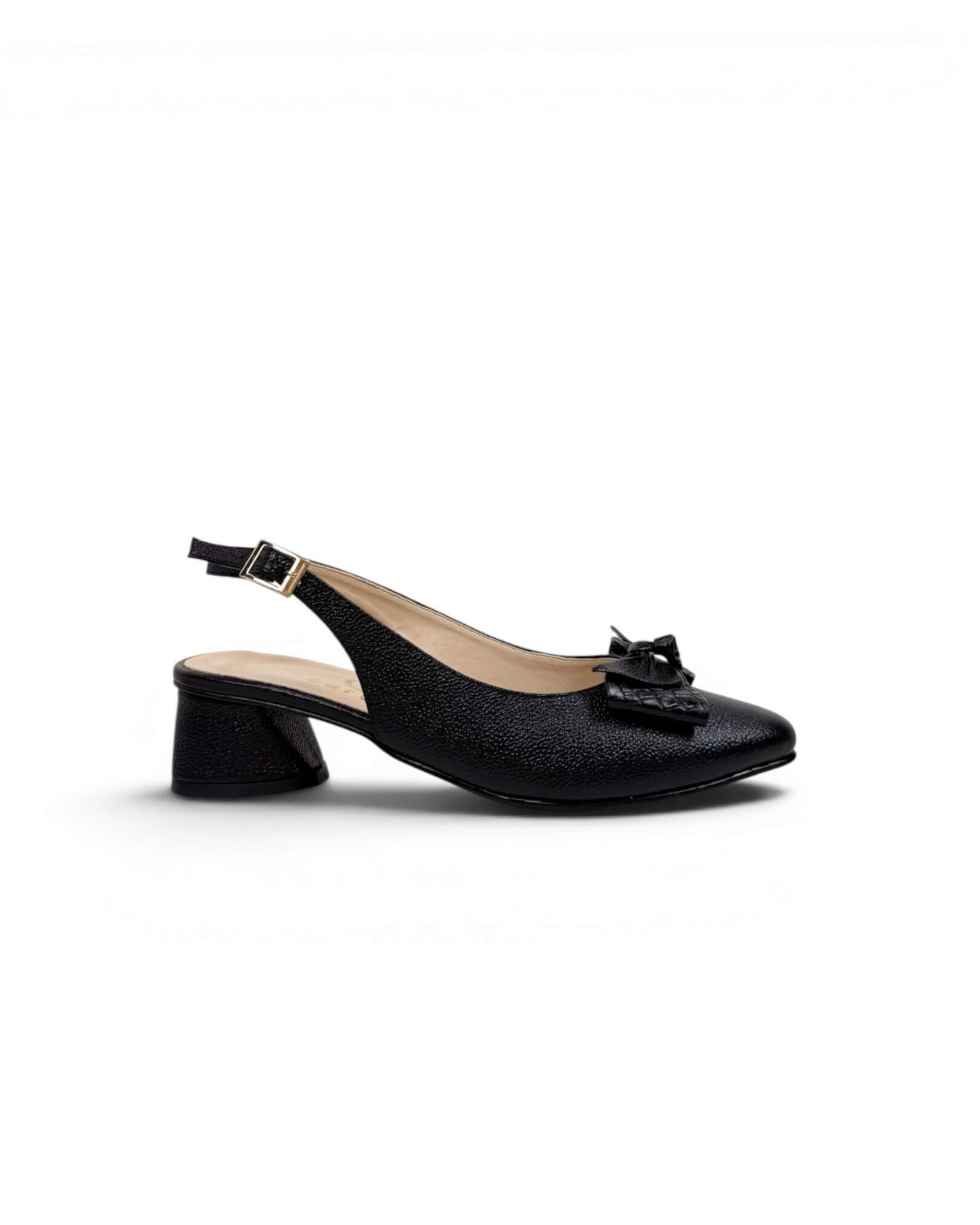 Tacón Ruby Negro Croco - Image 3