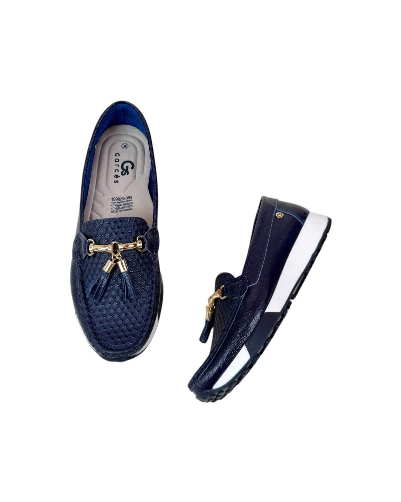 Mocasin Georgina Azul - Image 2
