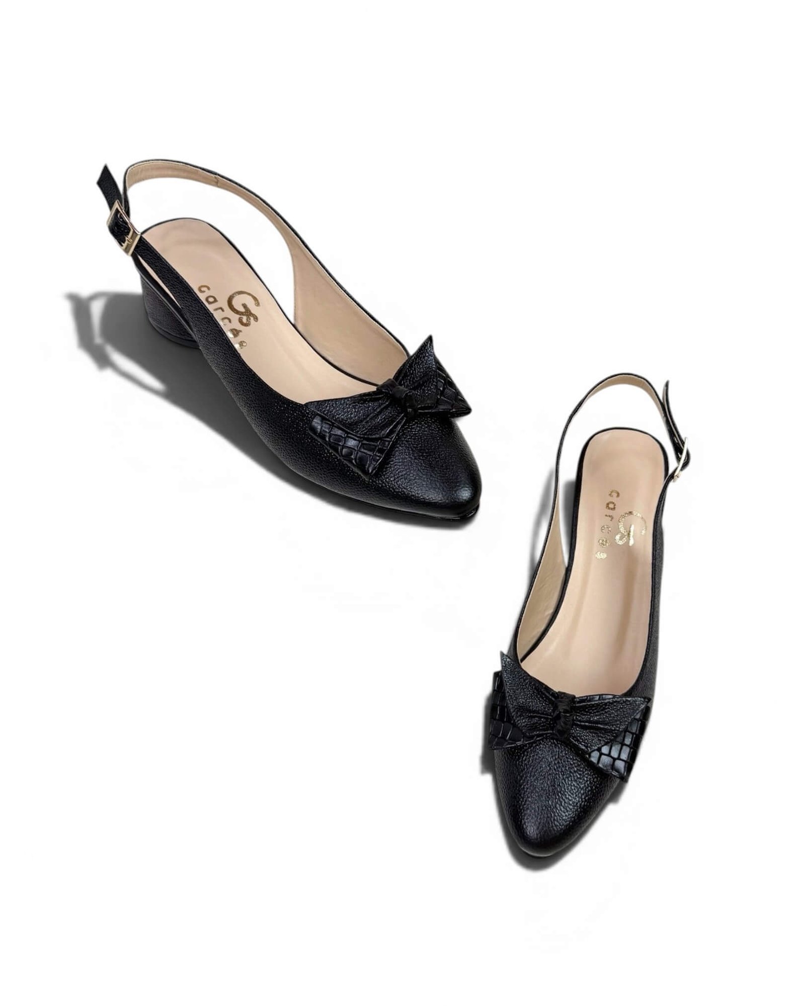 Tacón Ruby Negro Croco - Image 4