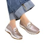 Mocasin Antonella Oro Rosa
