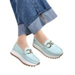 Mocasin Camila Verde Menta