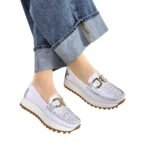 Mocasin Camila Talco Plata