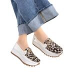 Mocasin Camila Beige Print