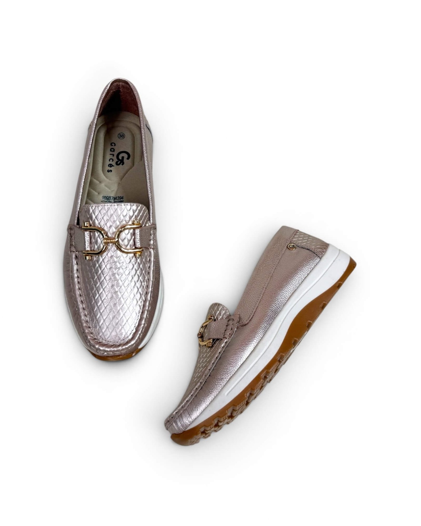 Mocasin Antonella Oro Rosa - Image 2