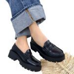 Mocasin Retro Antifaz Negro