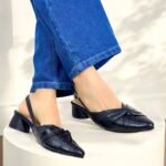 Tacón Maia Negro Croco