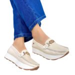 Mocasin Verona Beige T058