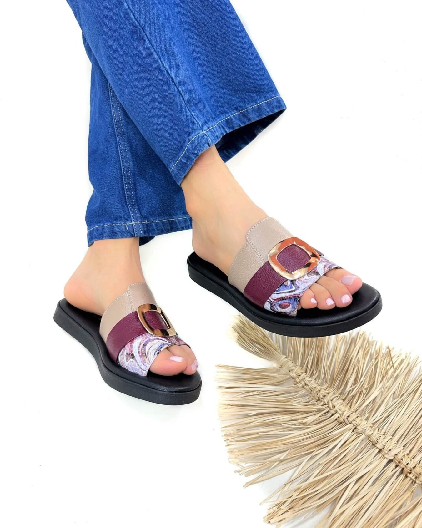 Sandalia Fiorela Vinotinto