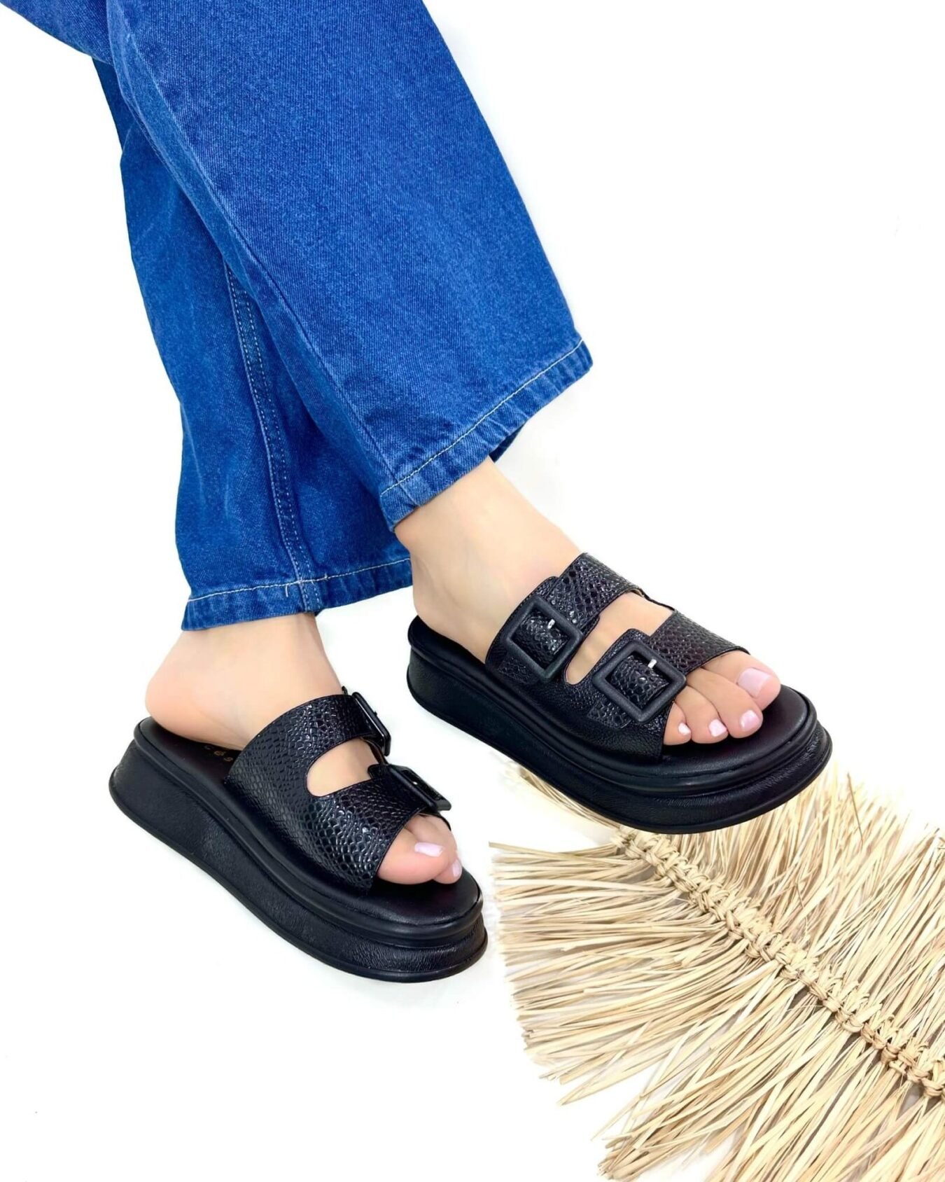 Sandalia Alana Negro