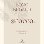 Bono de Regalo GS Garcés $100.000