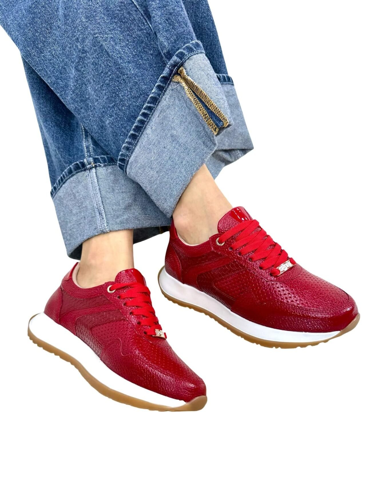 Deportivo Amalfi Rojo Charol