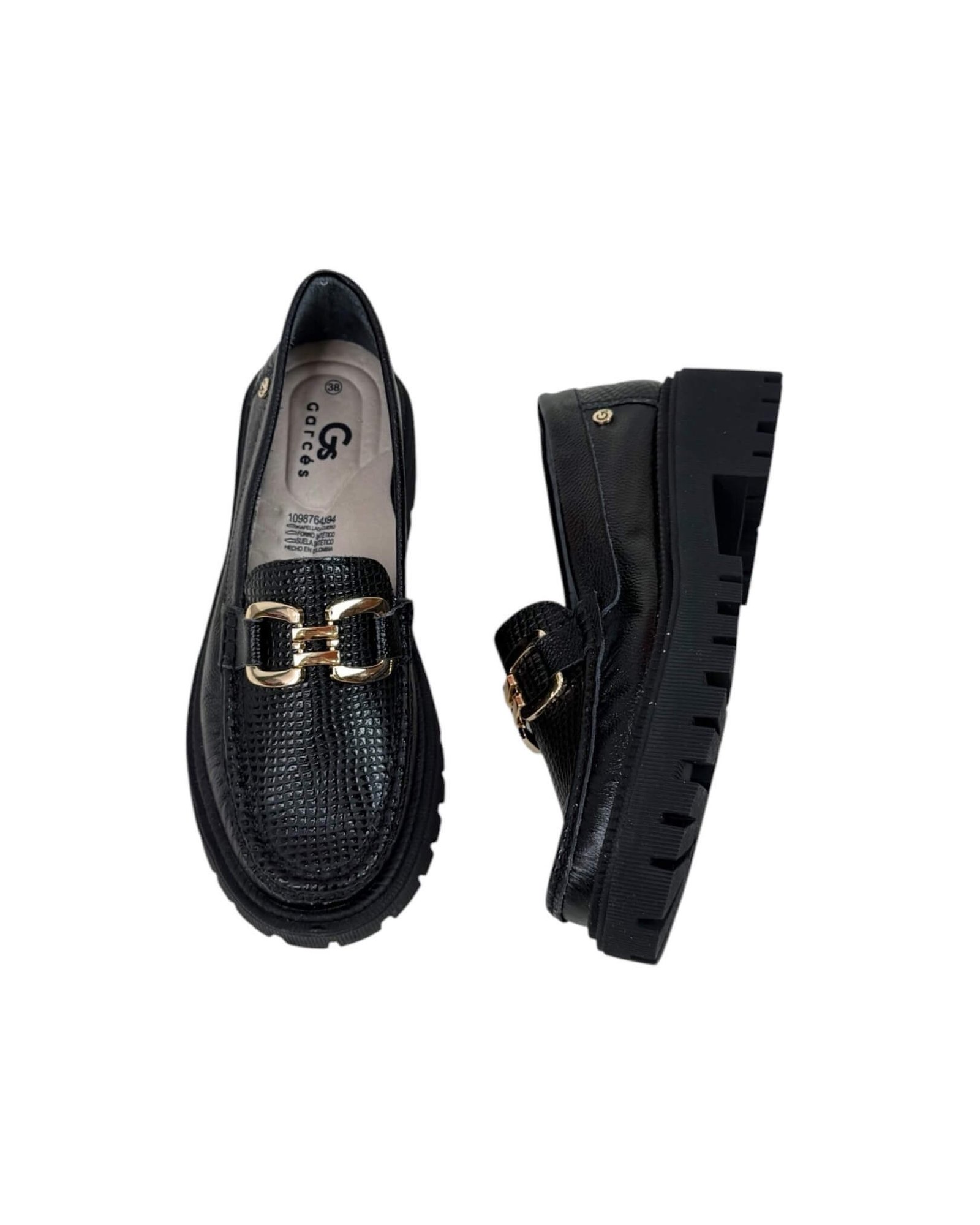 Mocasin Retro Negro 011 - Image 2