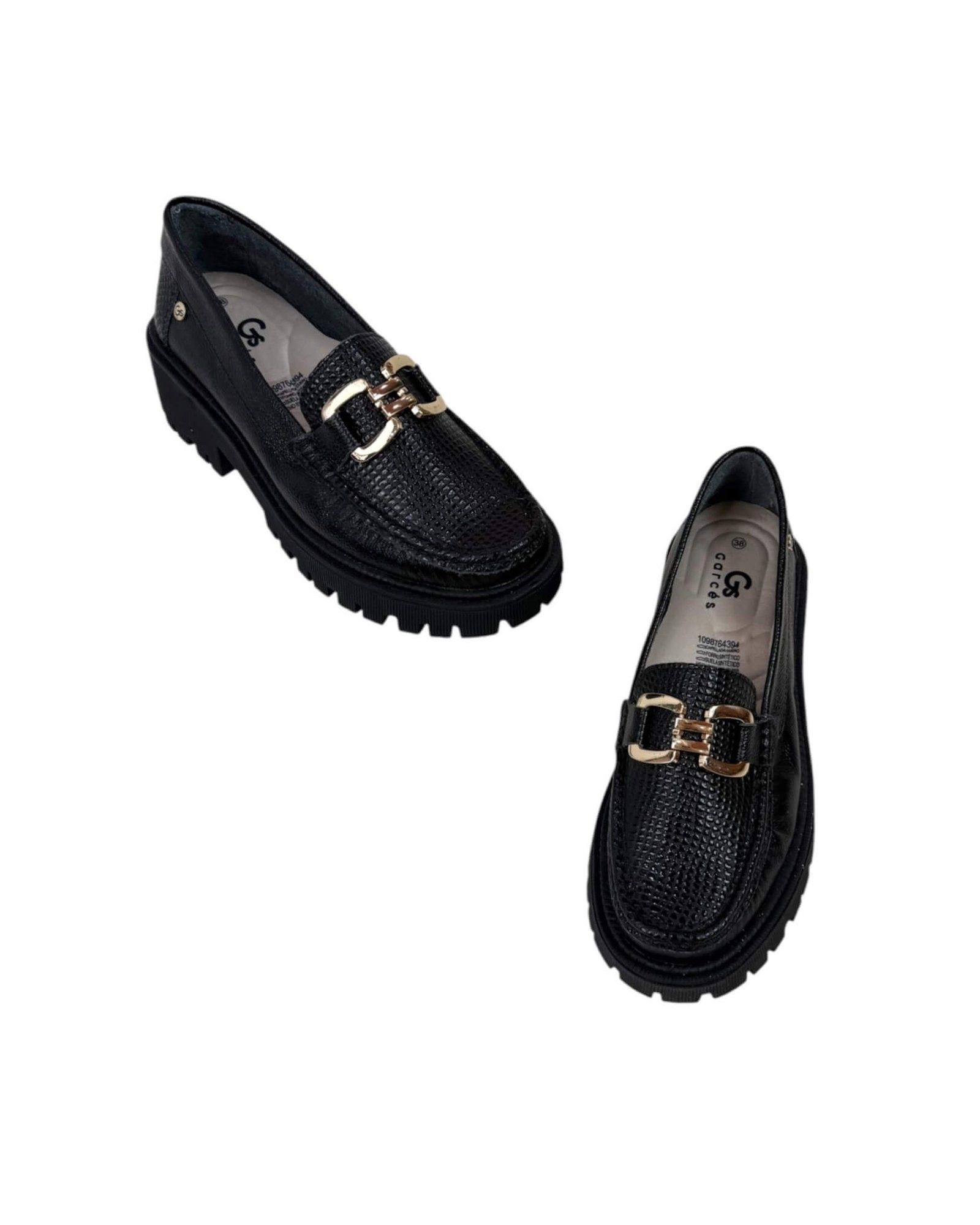 Mocasin Retro Negro 011 - Image 4