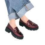Mocasin Retro Vinotinto