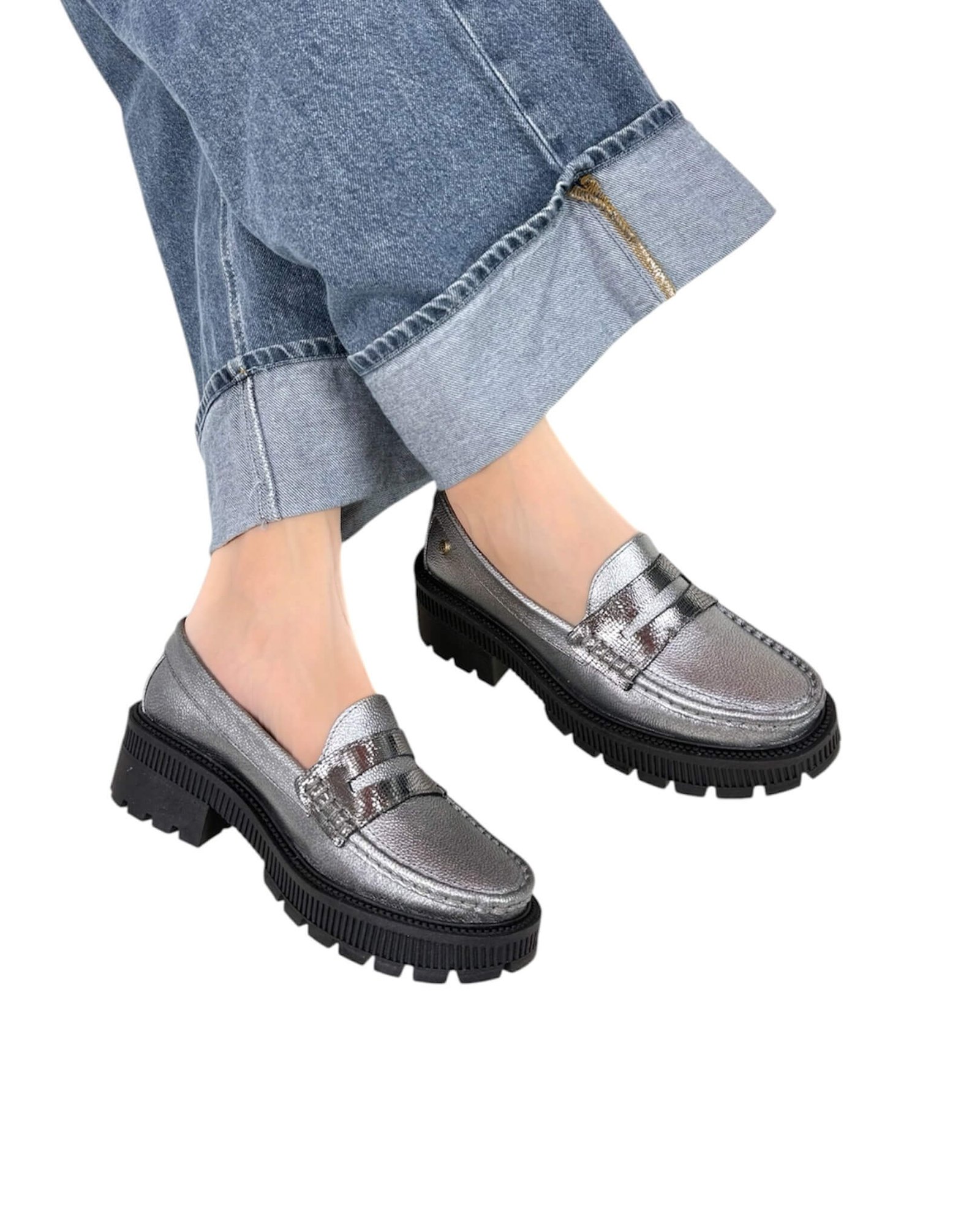 Mocasin Retro Antifaz Caño Fusil