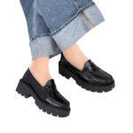 Mocasin Retro Antifaz Negro