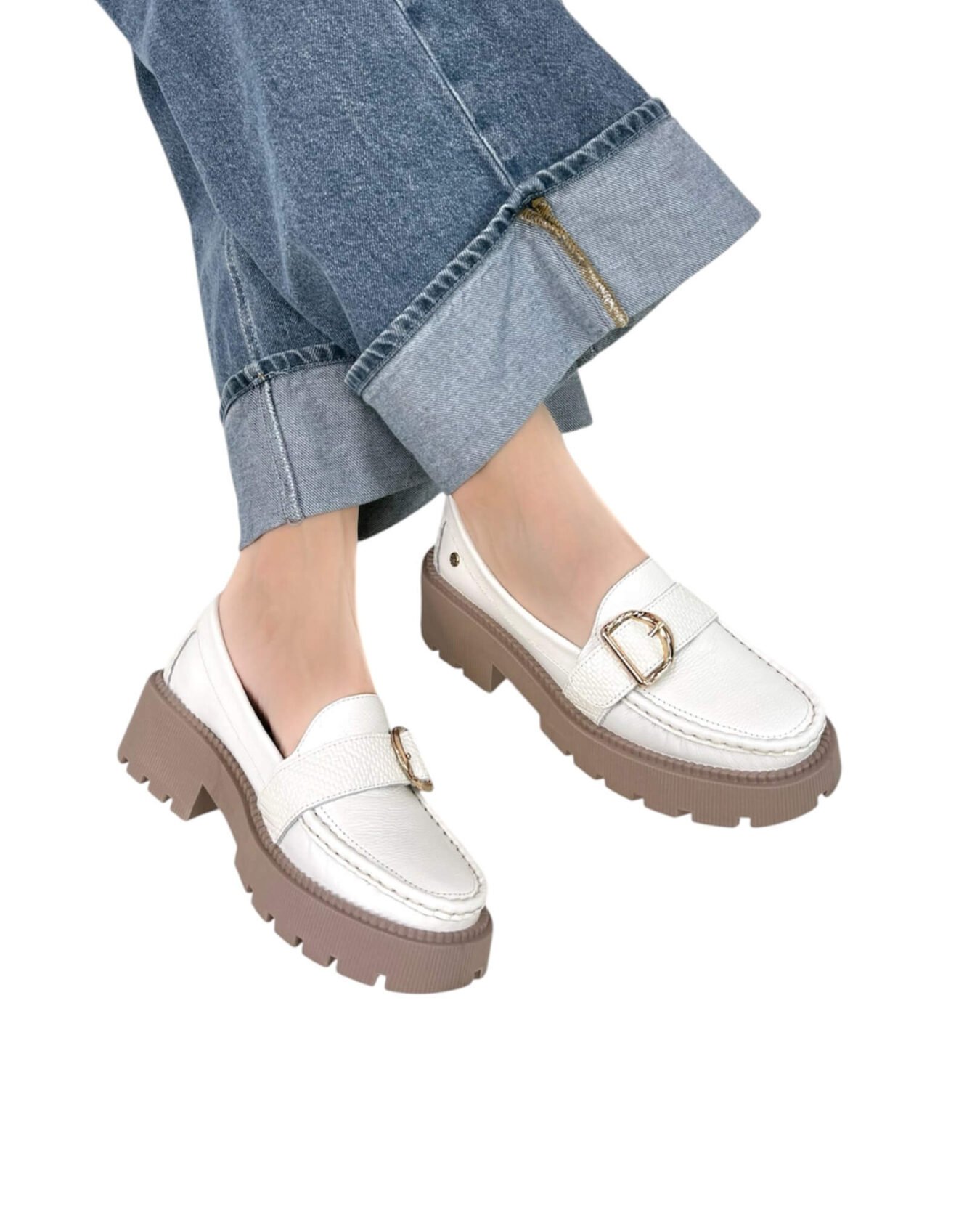 Mocasin Retro Talco Correa