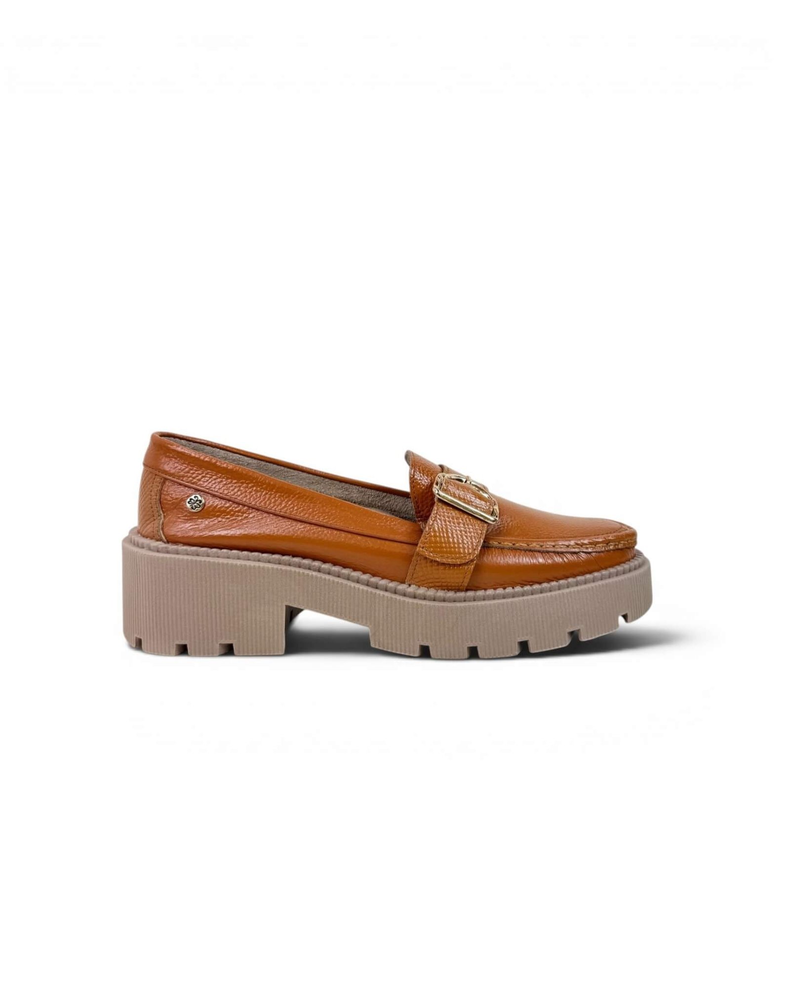 Mocasin Retro Miel Correa - Image 3