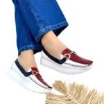 Mocasin Madrid Talco Combinado