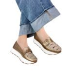 Mocasin Verona Bronce Correa