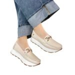 Mocasin Verona Beige T058