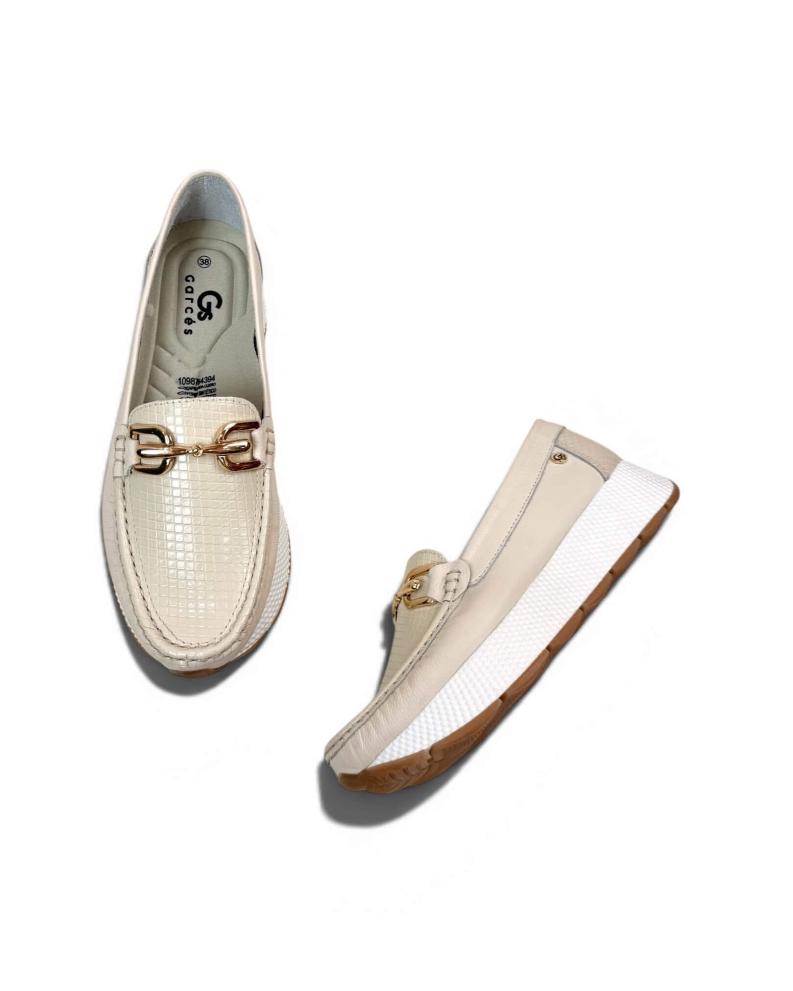 Mocasin Verona Beige T058 - Image 2