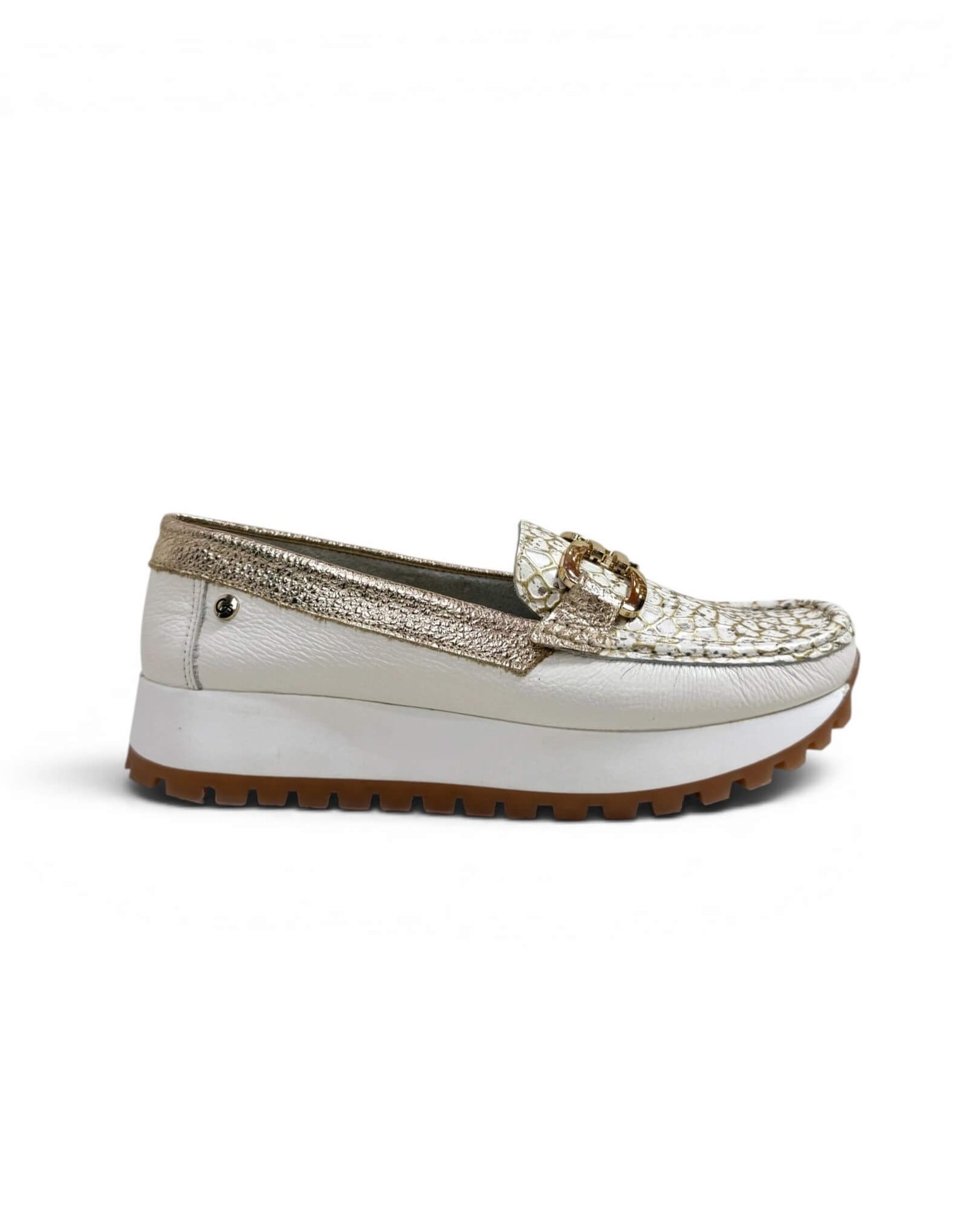 Mocasin Camila Talco Dorado - Image 3