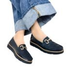 Mocasin Danna Negro Ondas