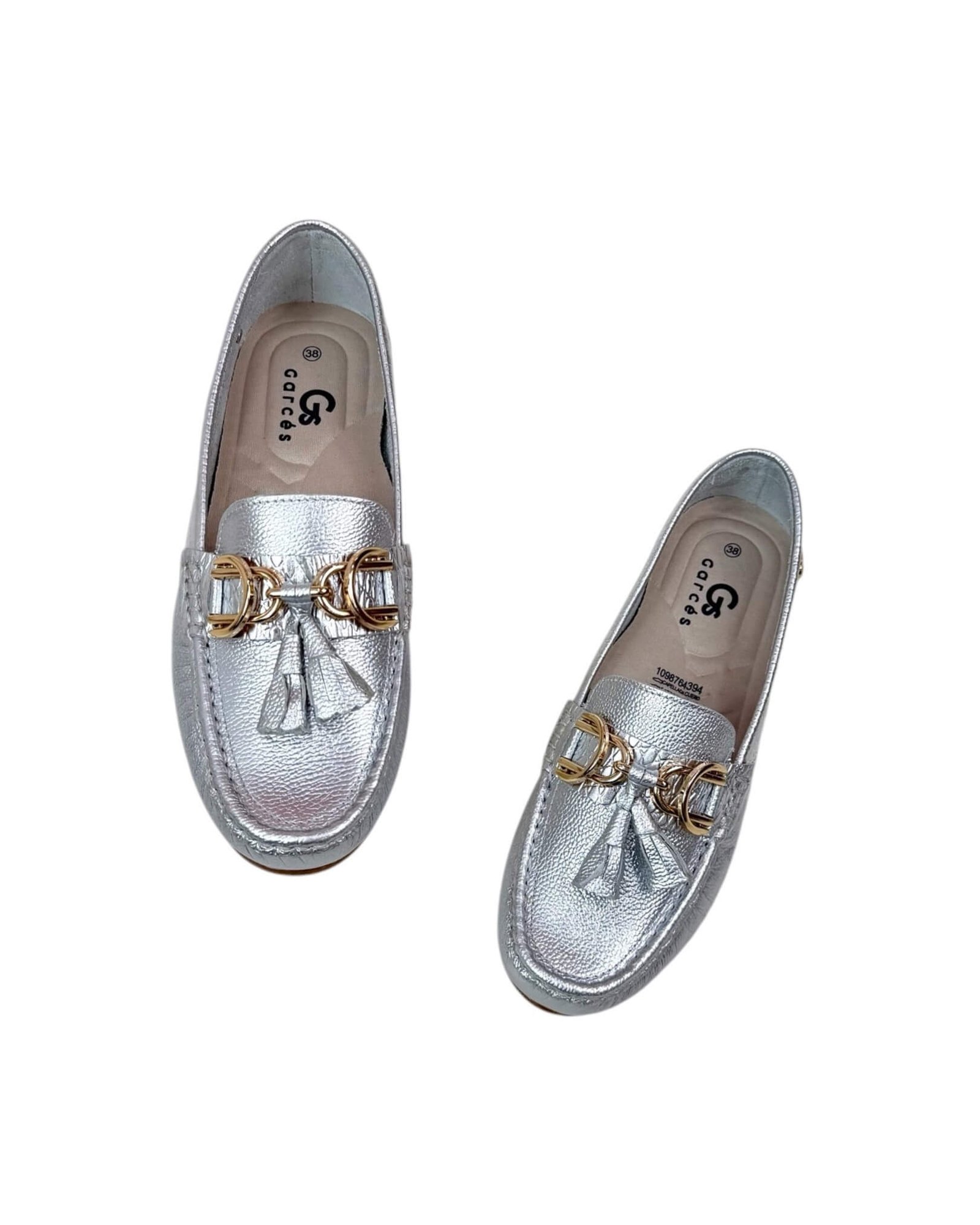 Mocasin Lolita Perla Plata - Image 2