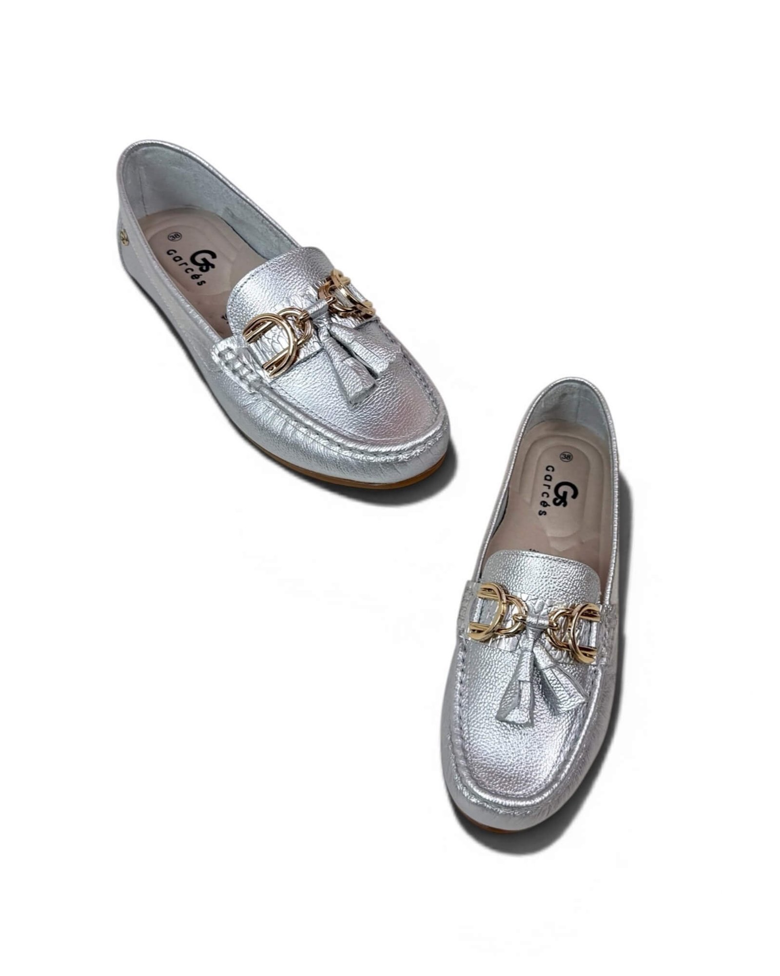 Mocasin Lolita Perla Plata - Image 4