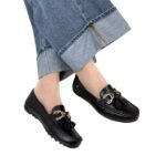 Mocasin Lolita Perla Negro