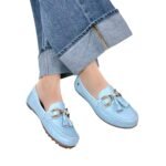 Mocasin Lolita Perla Celeste