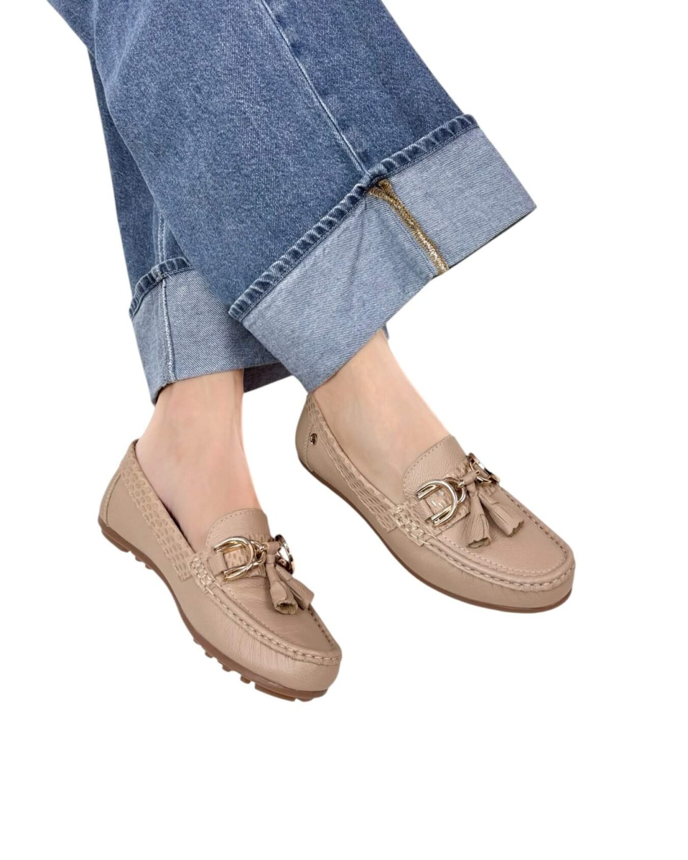 Mocasin Lolita Perla Capuchino