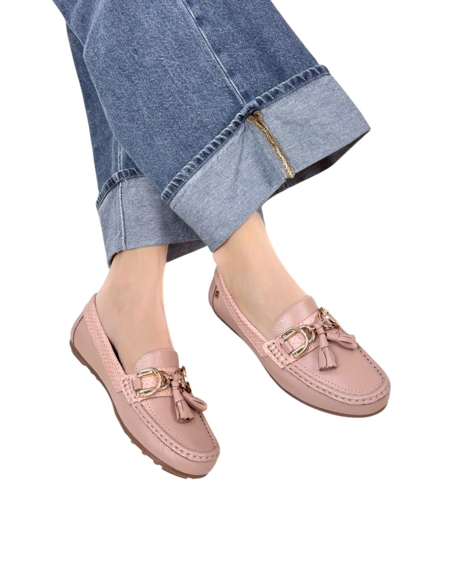 Mocasin Lolita Perla Nude