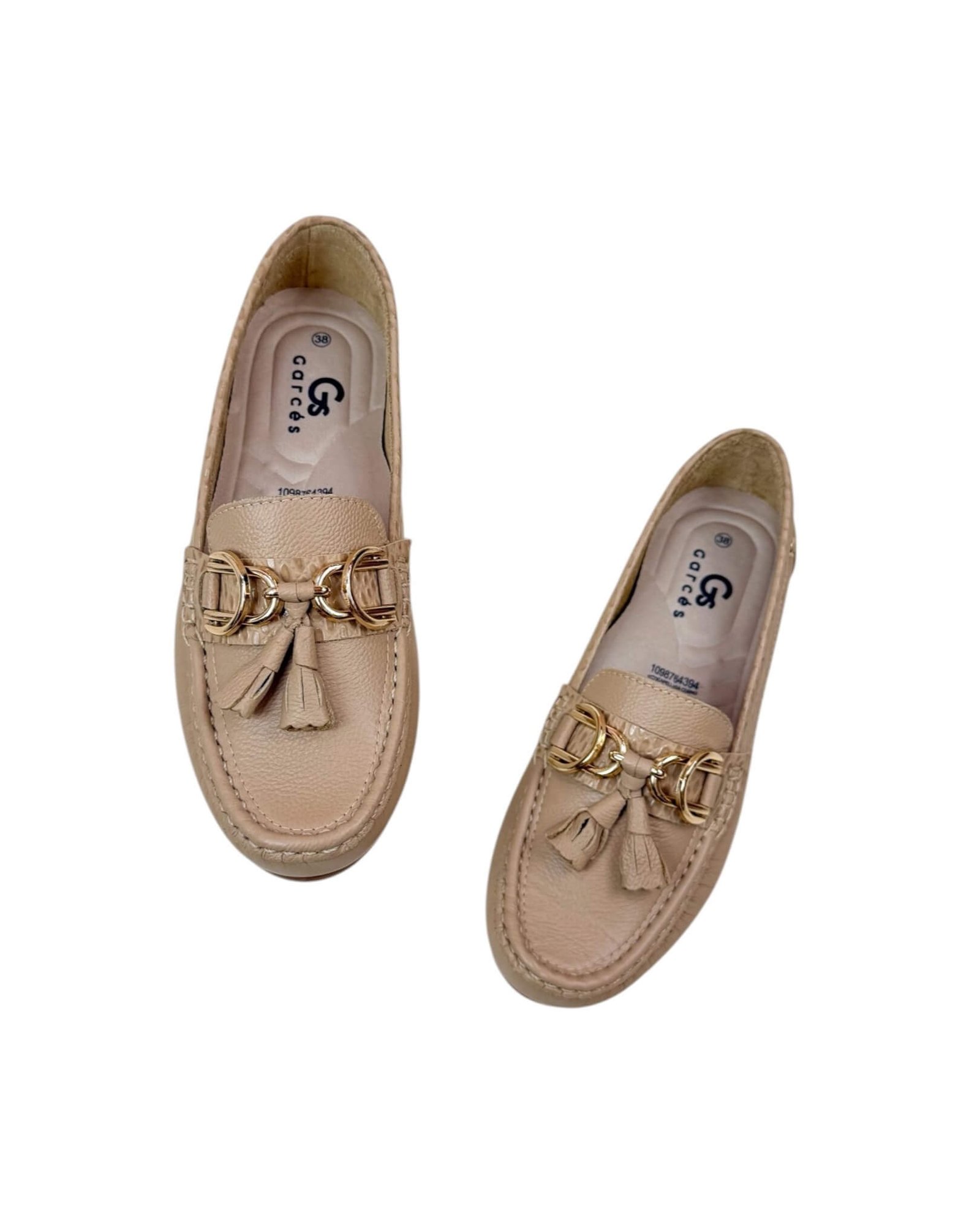 Mocasin Lolita Perla Capuchino - Image 2