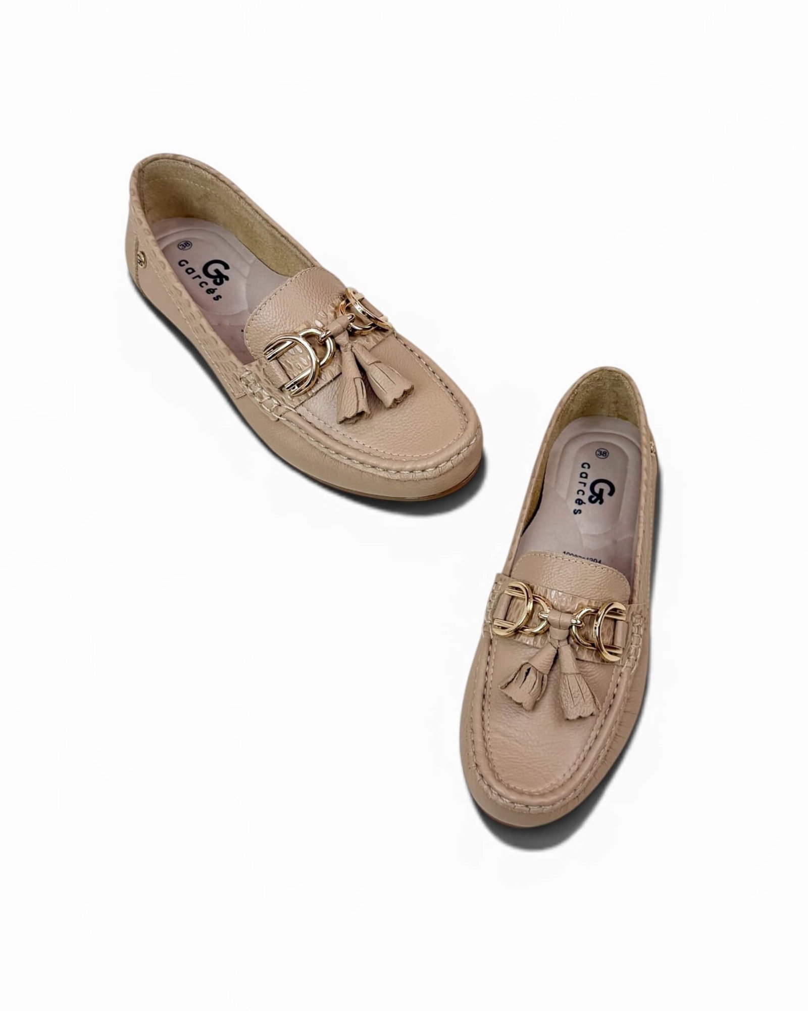 Mocasin Lolita Perla Capuchino - Image 4