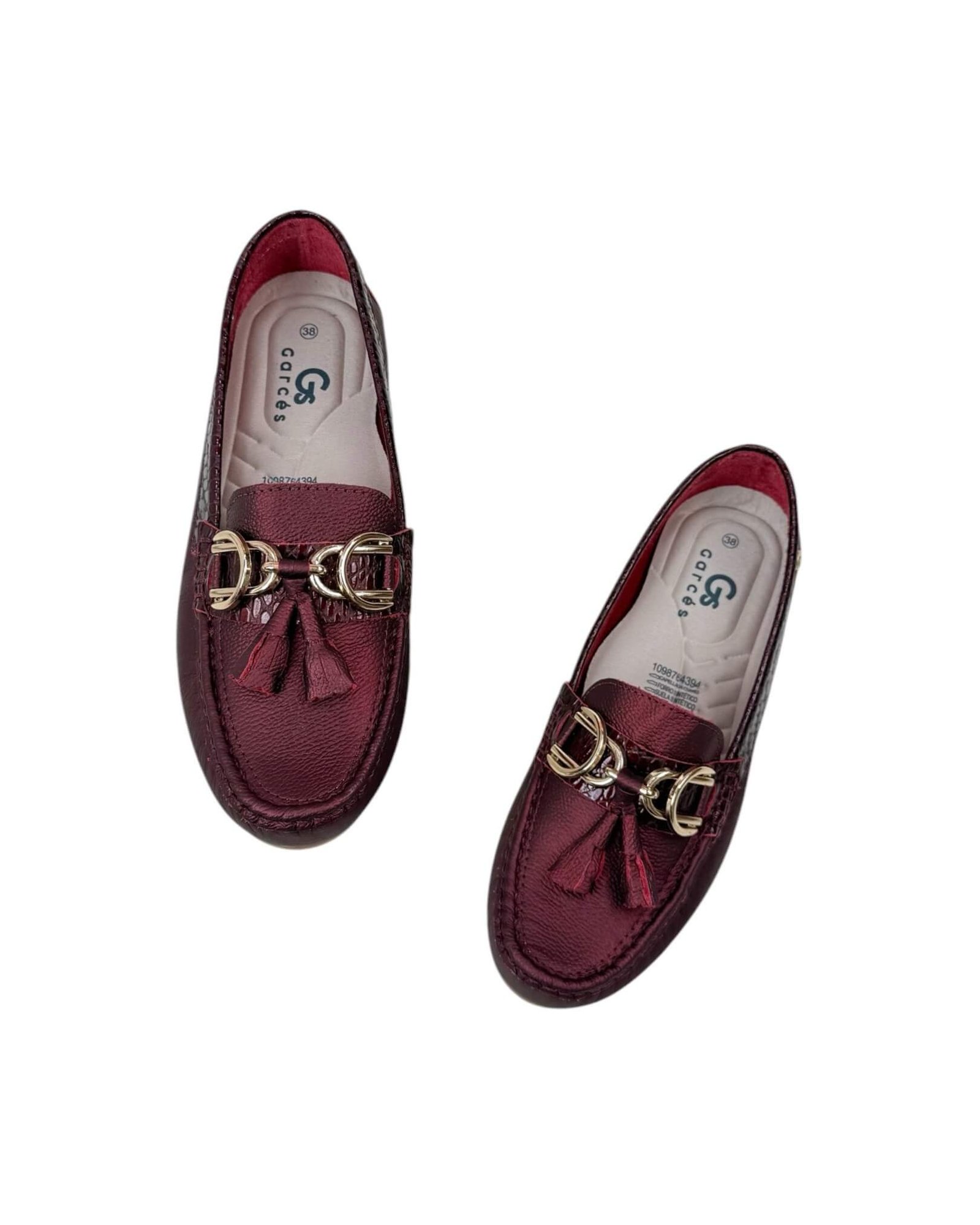 Mocasin Lolita Perla Vinotinto - Image 2