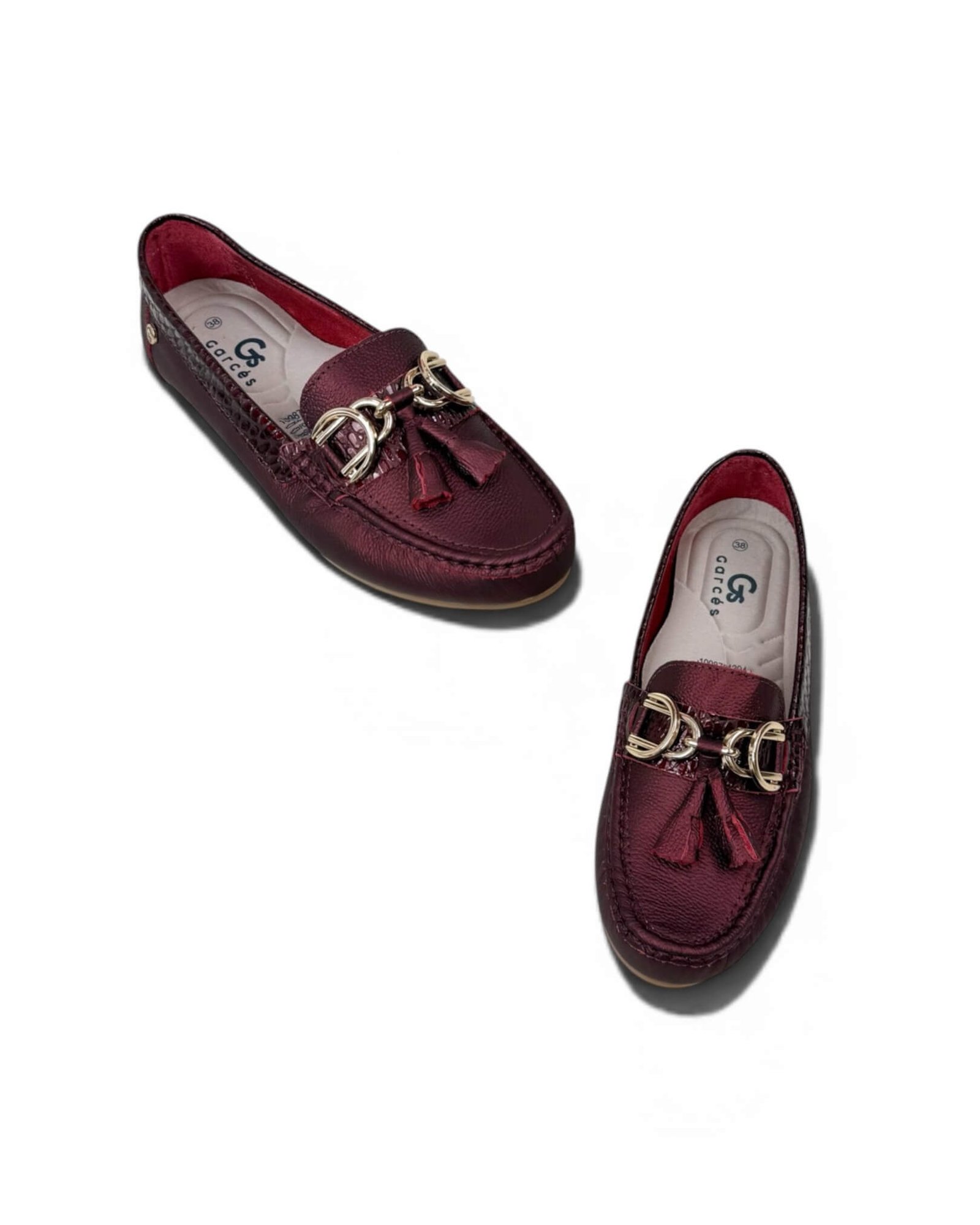 Mocasin Lolita Perla Vinotinto - Image 4
