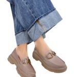 Mocasin Retro Ema Taupe