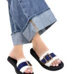 Sandalia Luna Talco x Azul