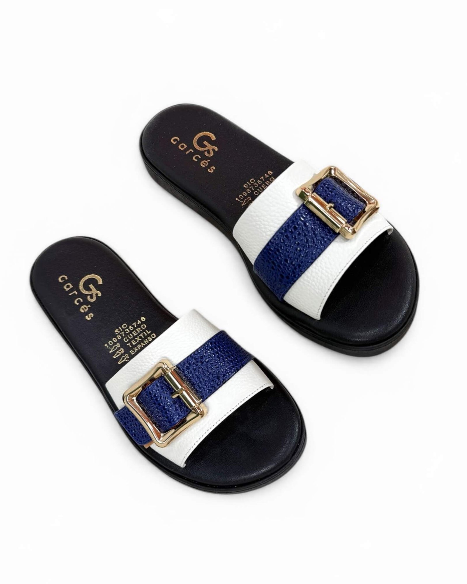 Sandalia Luna Talco x Azul - Image 2