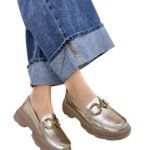 Mocasin Retro Ema Champán