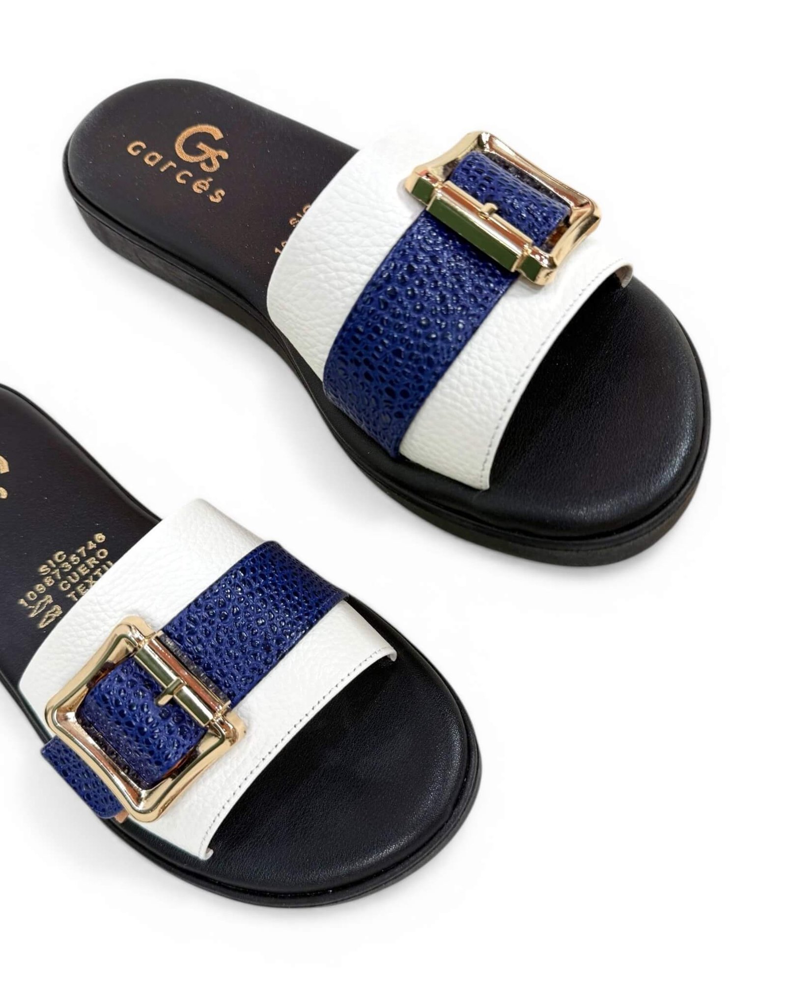 Sandalia Luna Talco x Azul - Image 3